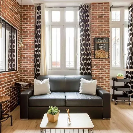 Appartamento M2- Modern Loft In Le Marais, Bright And Comfortable
