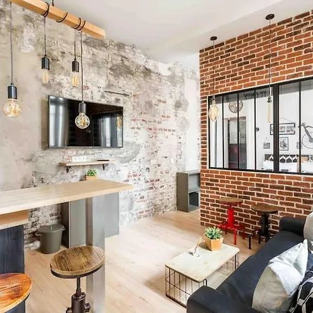 M2- Modern Loft In Le Marais, Bright And Comfortable