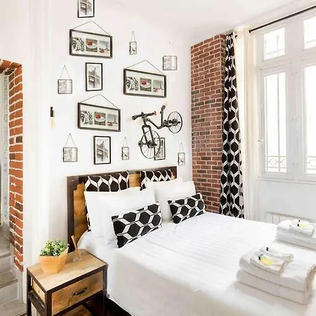 Appartamento M2- Modern Loft In Le Marais, Bright And Comfortable